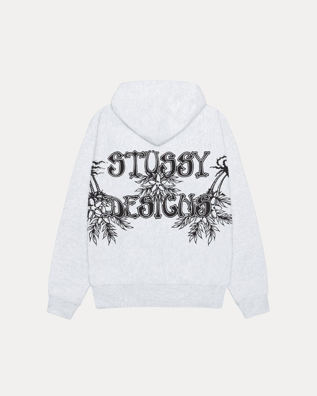 WES PALMS HOODIE - Ash Heather / S