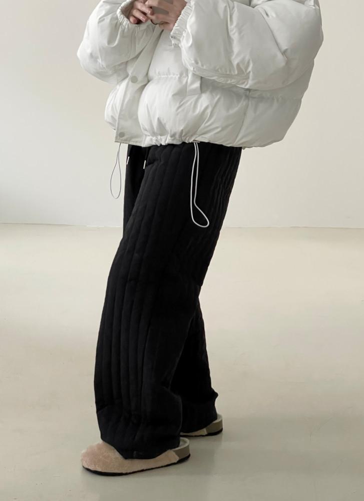 Padding banding slacks 패딩 밴딩 슬랙스