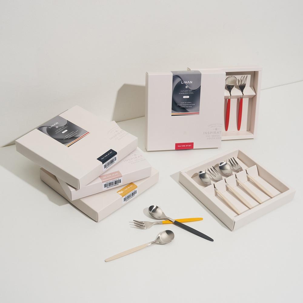 [굳데이] 리아 티스푼&티포크 4P세트