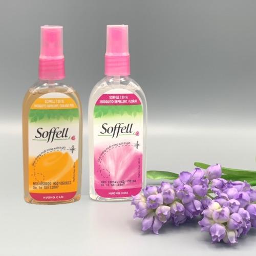 [당일발송] [1+1] 태국 쏘펠 Soffell 천연 아로마 휴대용 모기 퇴치제 스프레이타입 30ml (프레쉬 + 플로랄)