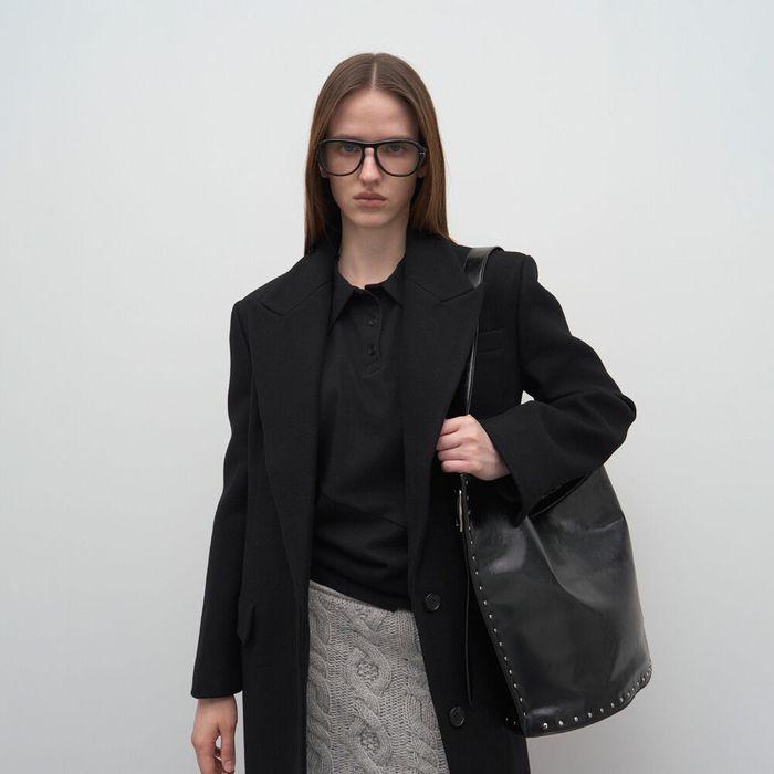 STUD DETAIL BUCKET BAG