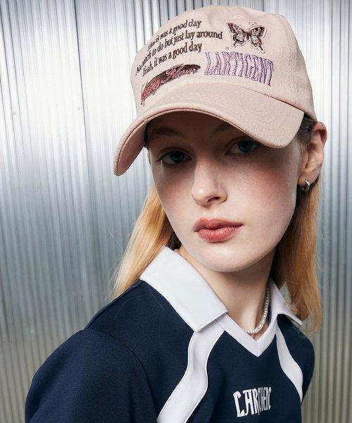 L2 SPRING BALL CAP(CORAL)