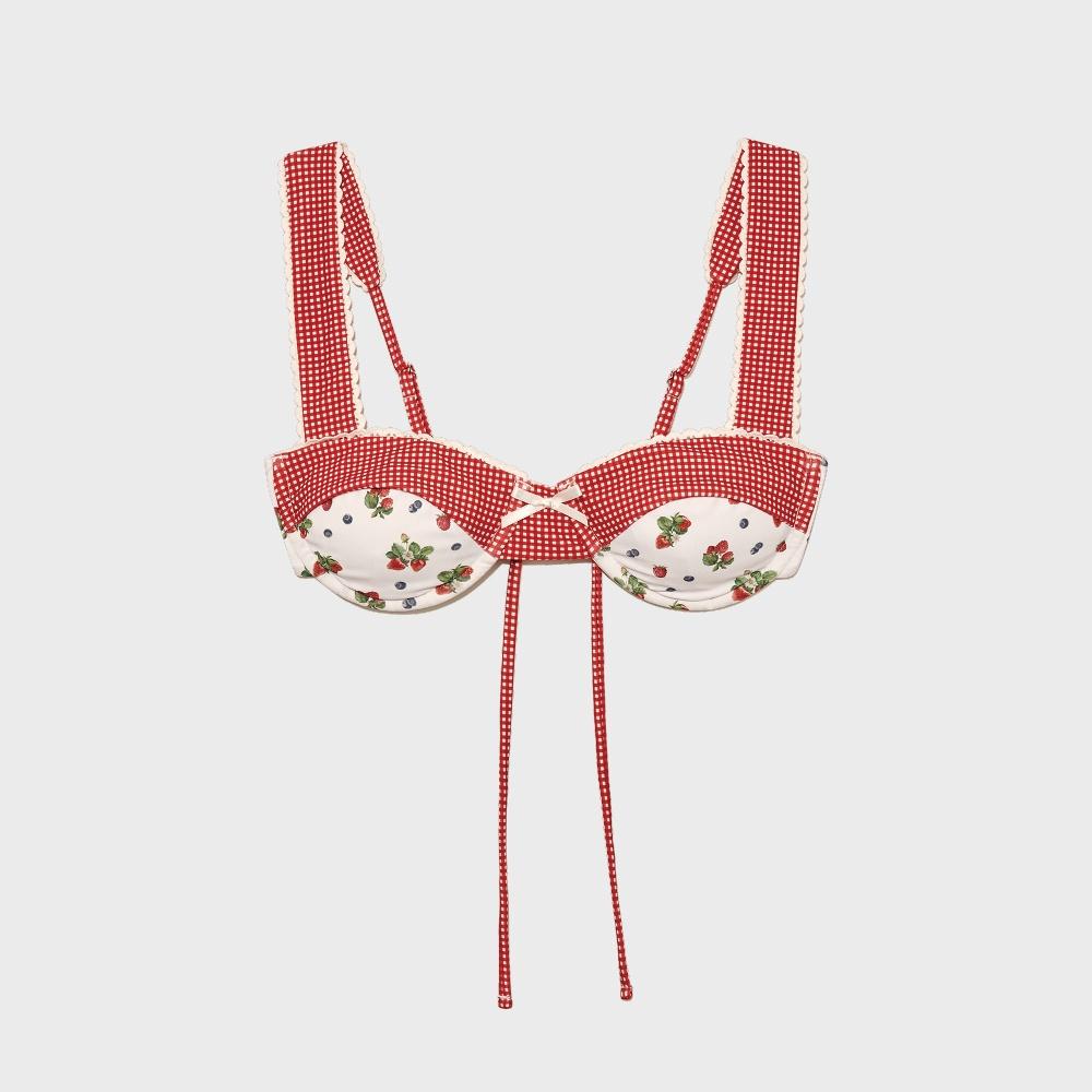 BALCONETTE BIKINI TOP (MIX BERRY)