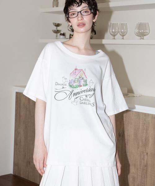 VINTAGE HOUSE OVERSIZE T-SHIRT