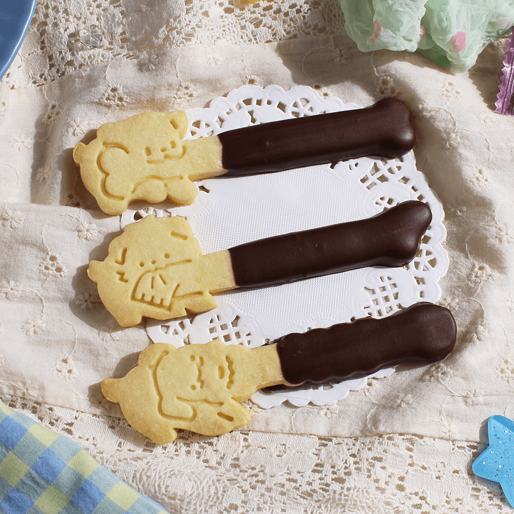 터그 강아지 빼빼로 쿠키틀 쿠키커터 빼빼로데이 선물 : 꾹꾹 상점