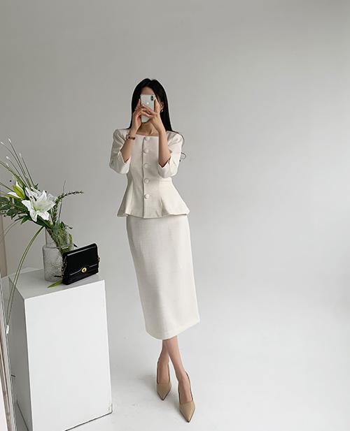 디에 라인 투피스 SET