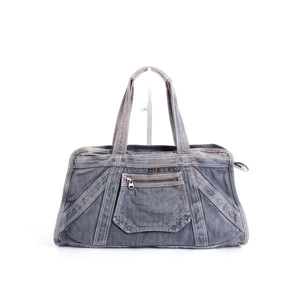 [DIESEL] 워시드 데님 유틸리티 토트 백