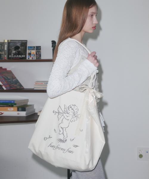 LITTLE-GUARDIAN COTTON BAG, CREAM