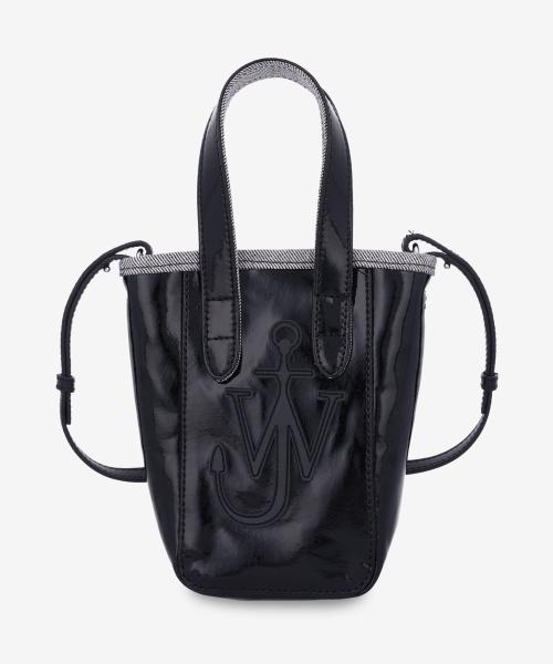 미니 벨트 토트백 - 블랙 / AC0380FA0391999