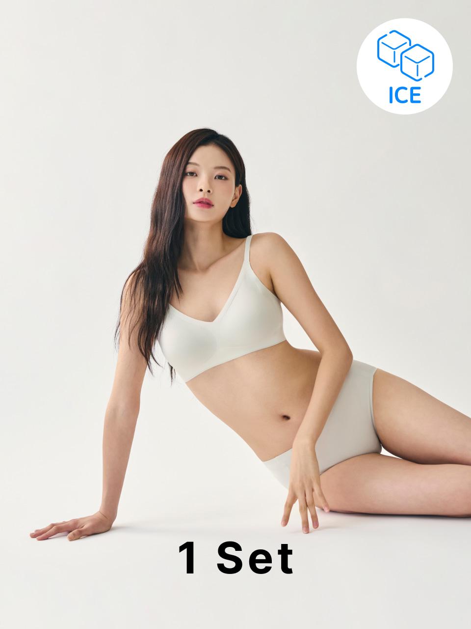 [NEW] 심리스 콜지 브라 세트