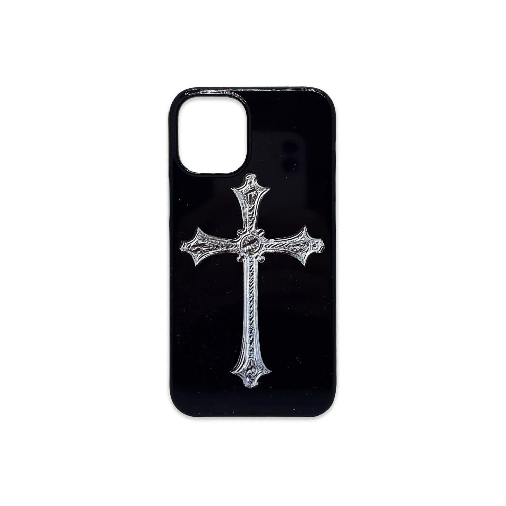 cross hard phone case (glossy black) : mineor