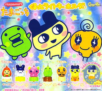 ♯ (대지만) 다마고치 쿠루토 라이트키홀더(대지/POP) 비매품