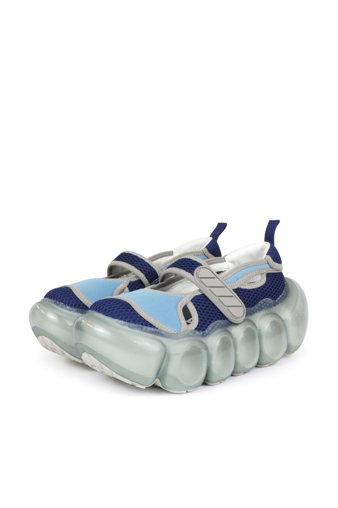 "Jewelry" Bubble Sandal Swimmer / Blue - Blue / 37（23.0cm）