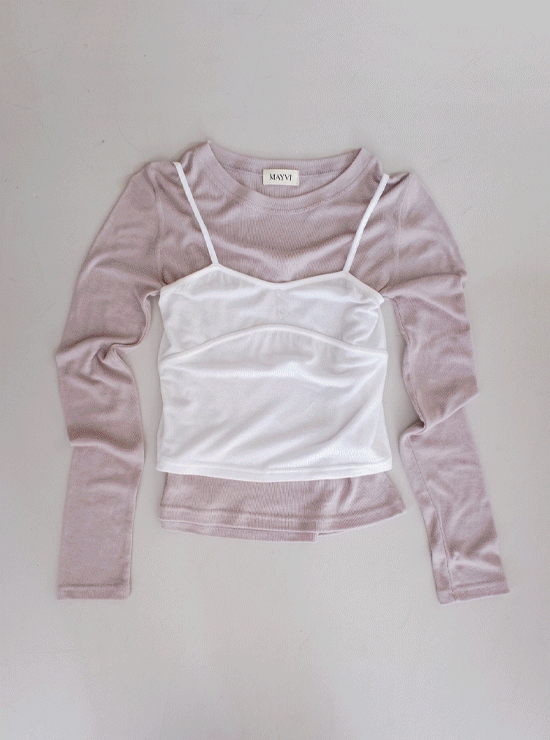 언더비 [어텀비🍂/Mayvi/두장이상할인] Skin 텐셀 여리핏 티셔츠 (4 color)