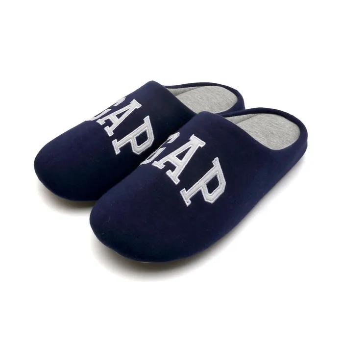 헤리티지 쿠션 거실화 네이비