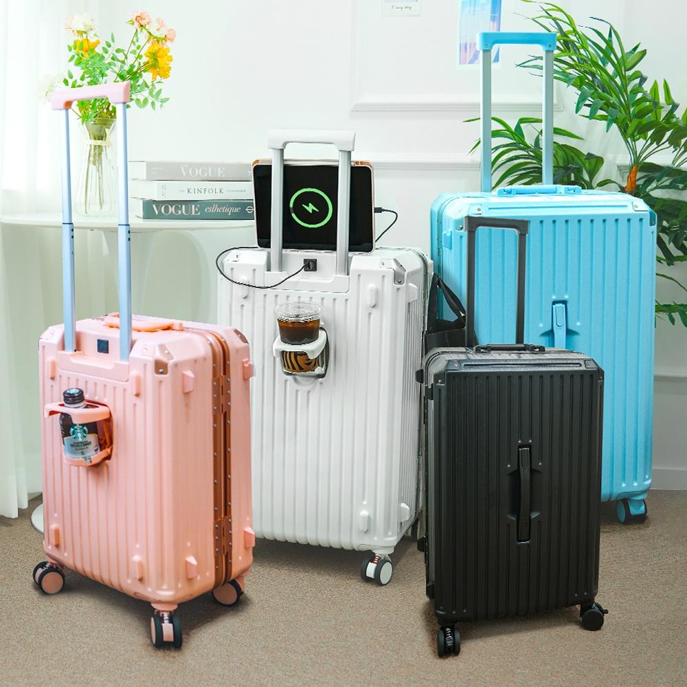 [사은품 증정] 컵홀더 캐리어 20형 24형 28형 32형 여행용 화물용 기내용캐리어