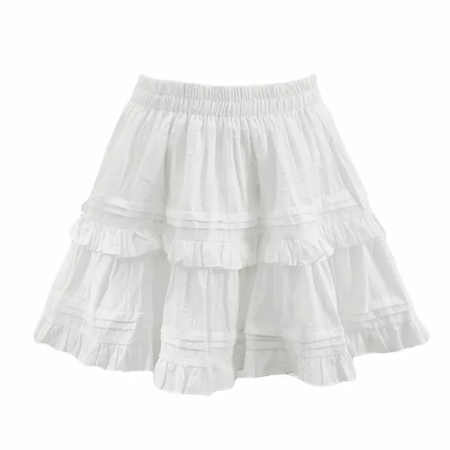 [당일출고/최저가/국내제작] 레이스 발레코어 프릴 캉캉 미니 스커트