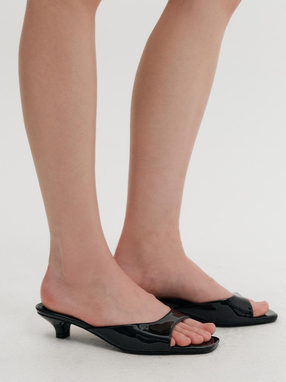 룩캐스트 베일리 뮬 슈즈_블랙 / BAILEY MULE SHOES_BLACK
