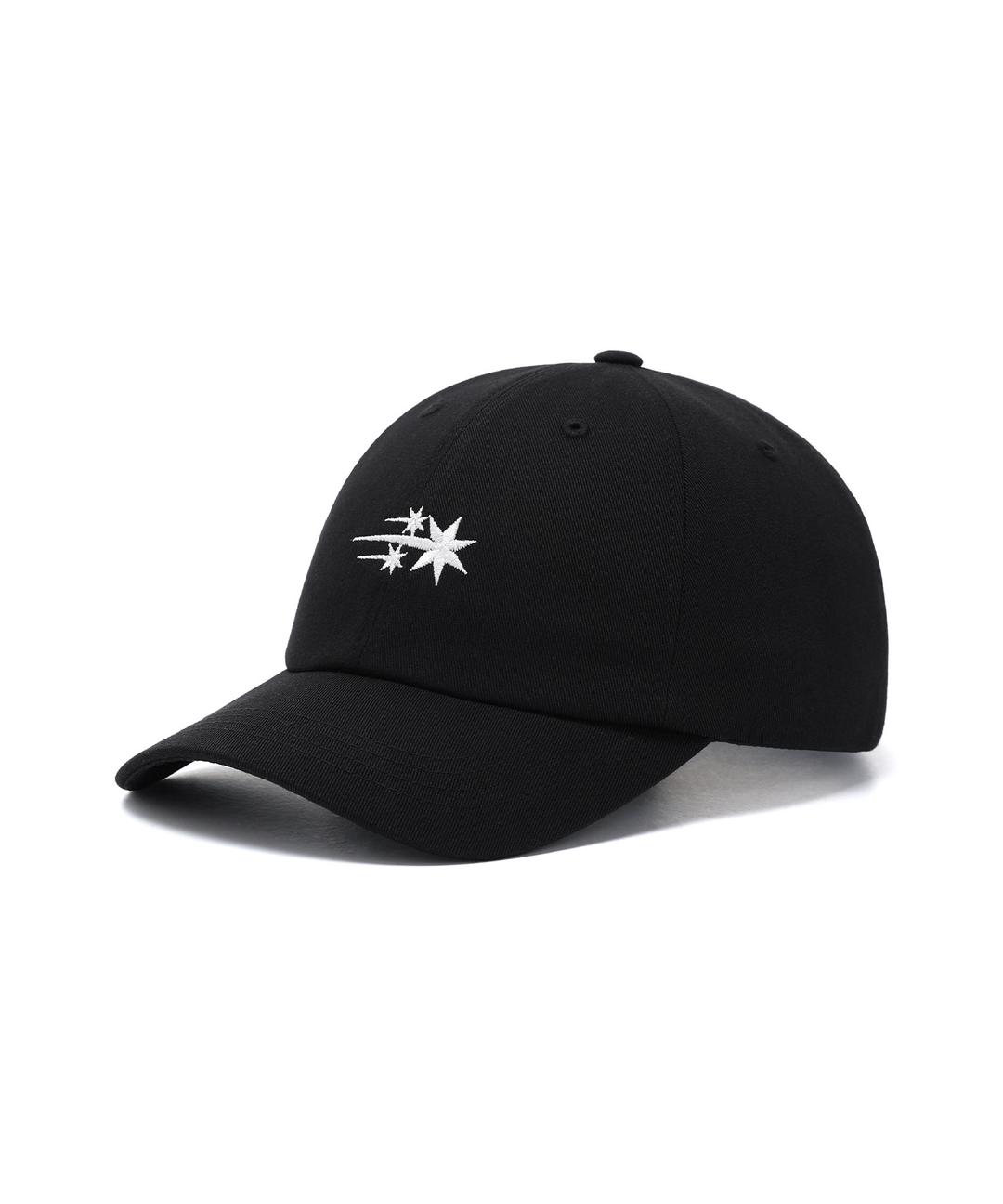 3STARS LOGO CAP[BLACK]