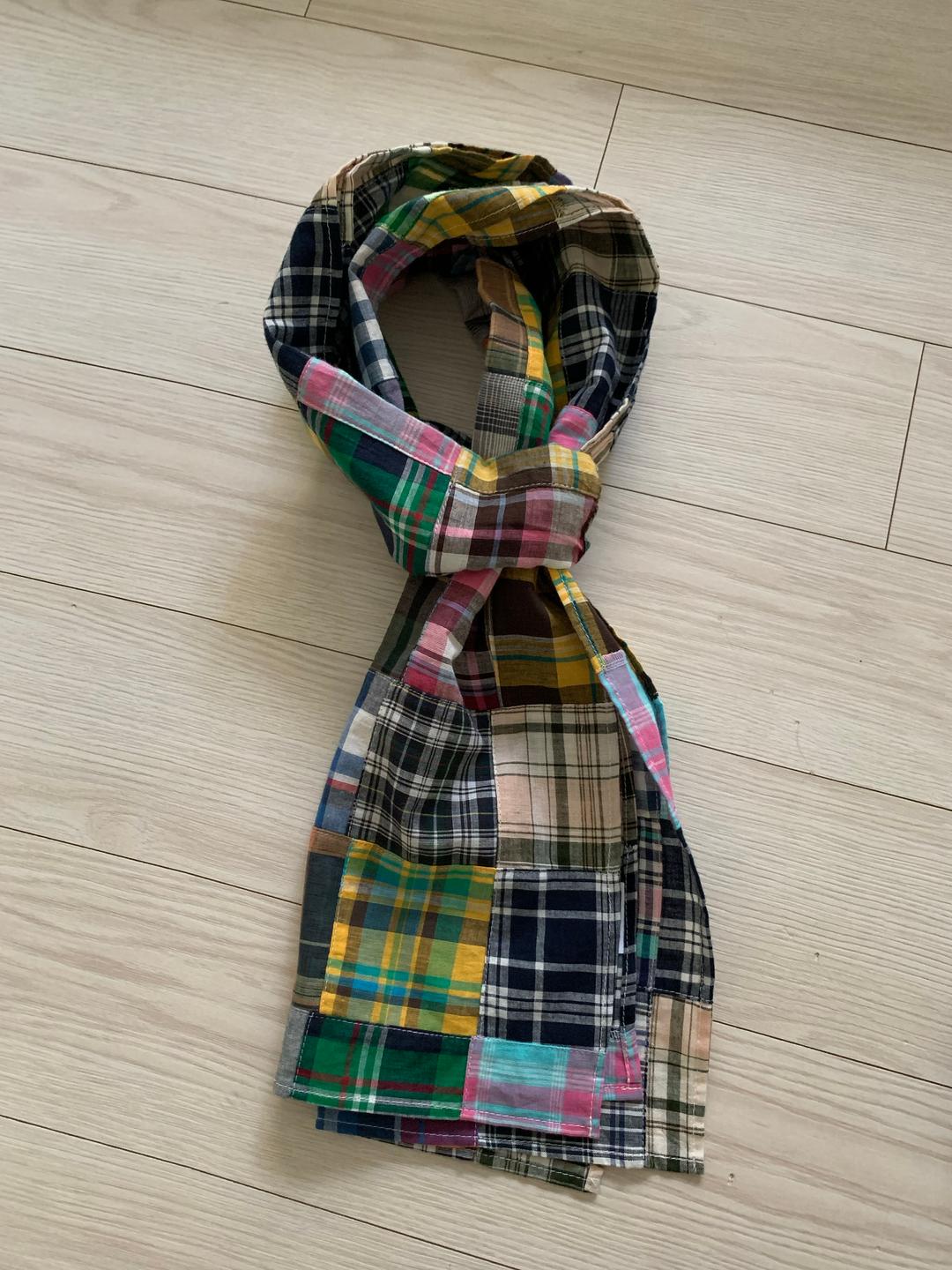 Patchwork Scarf / Yellow