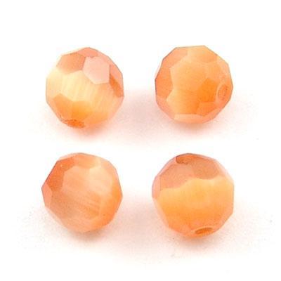 캣츠아이 라운드컷 축구볼 4mm Orange(10개)
