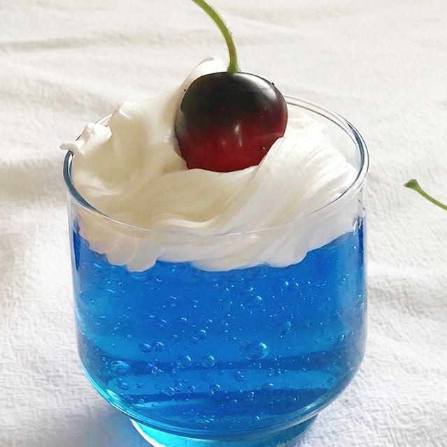 💙크림소다 슬라임 액체괴물 액괴 집콕 힐링 선물
