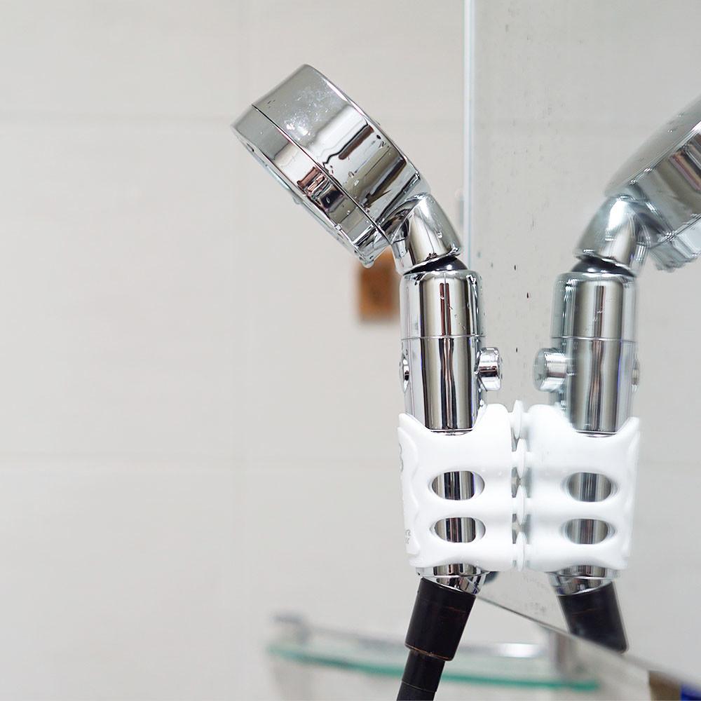 국산 실리콘 샤워기홀더 샤워기 거치대 편리한형제 샤워프리