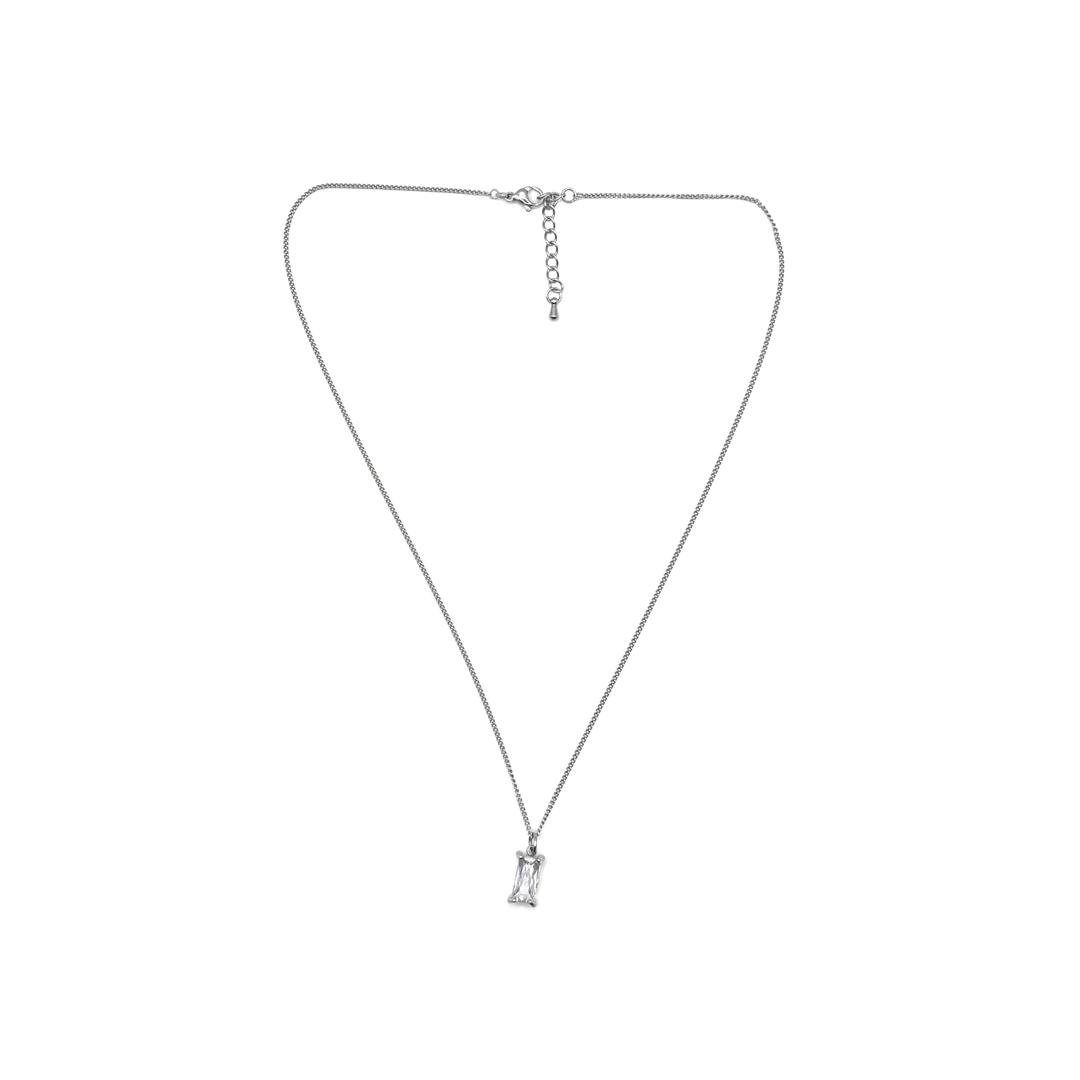 'Glass square\' Necklace