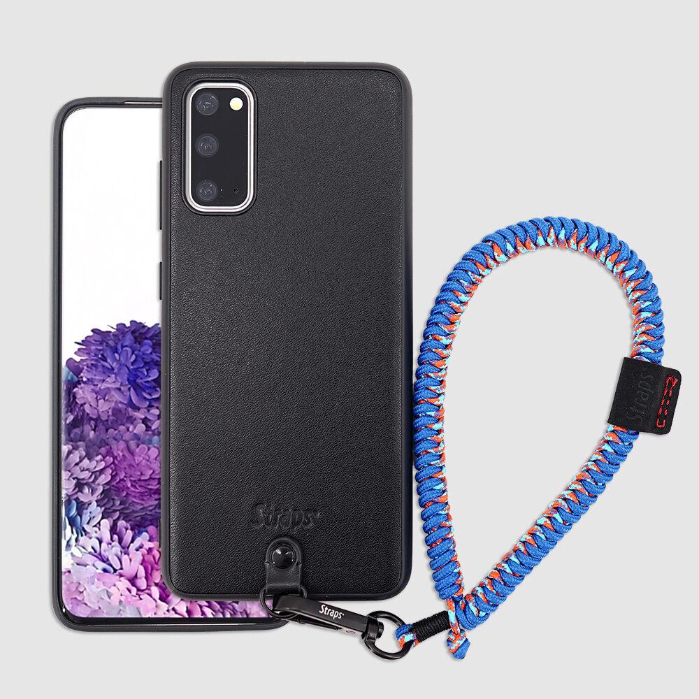 갤럭시 S20 가죽 슬림 스트랩 케이스