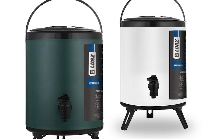 감성 캠핑 워터저그 온도유지 스테인리스 물통 탱크 4L 8L (2size/3color)