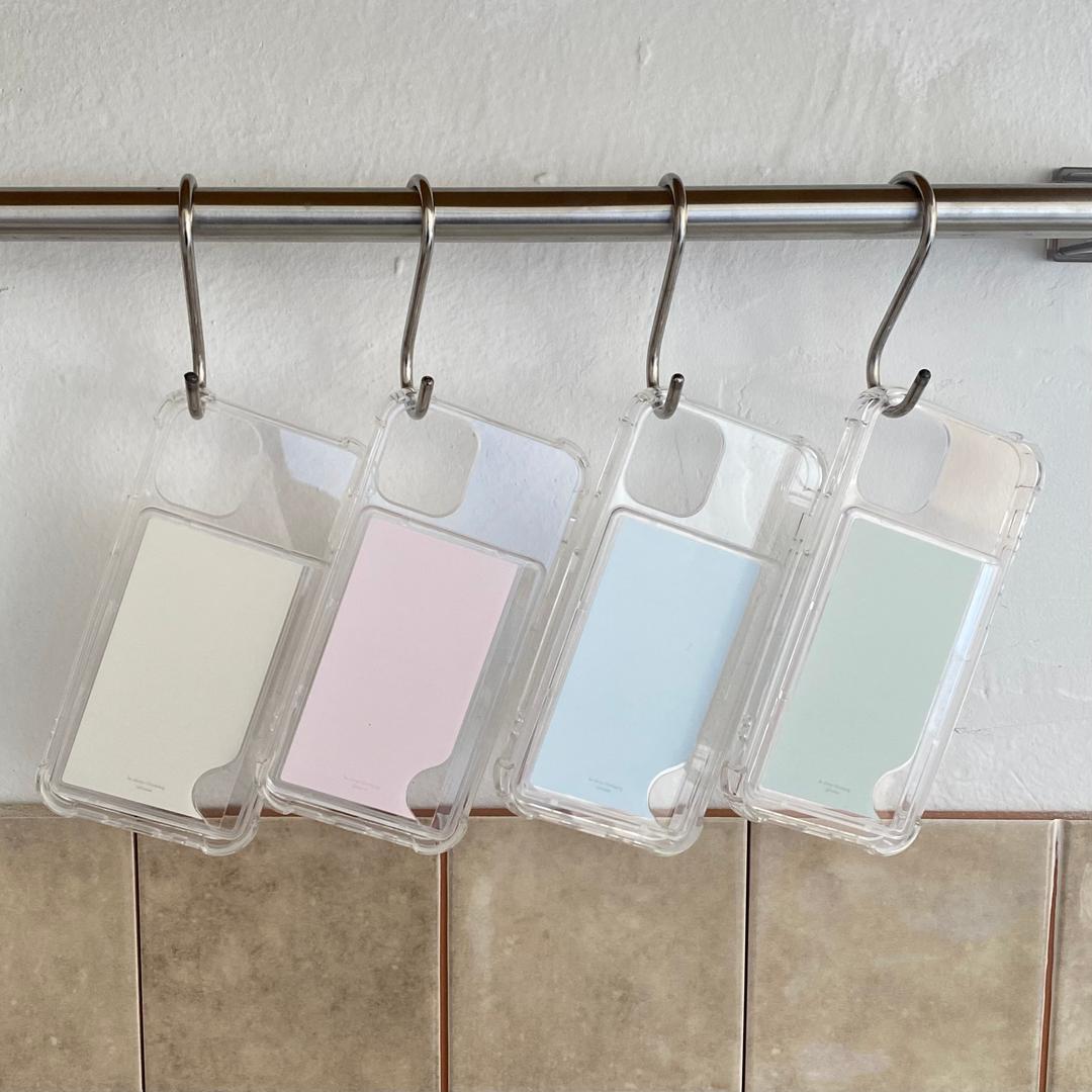 pastel card phone case