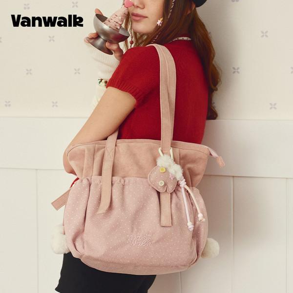 스웨이드 코지 토트백 / 핑크