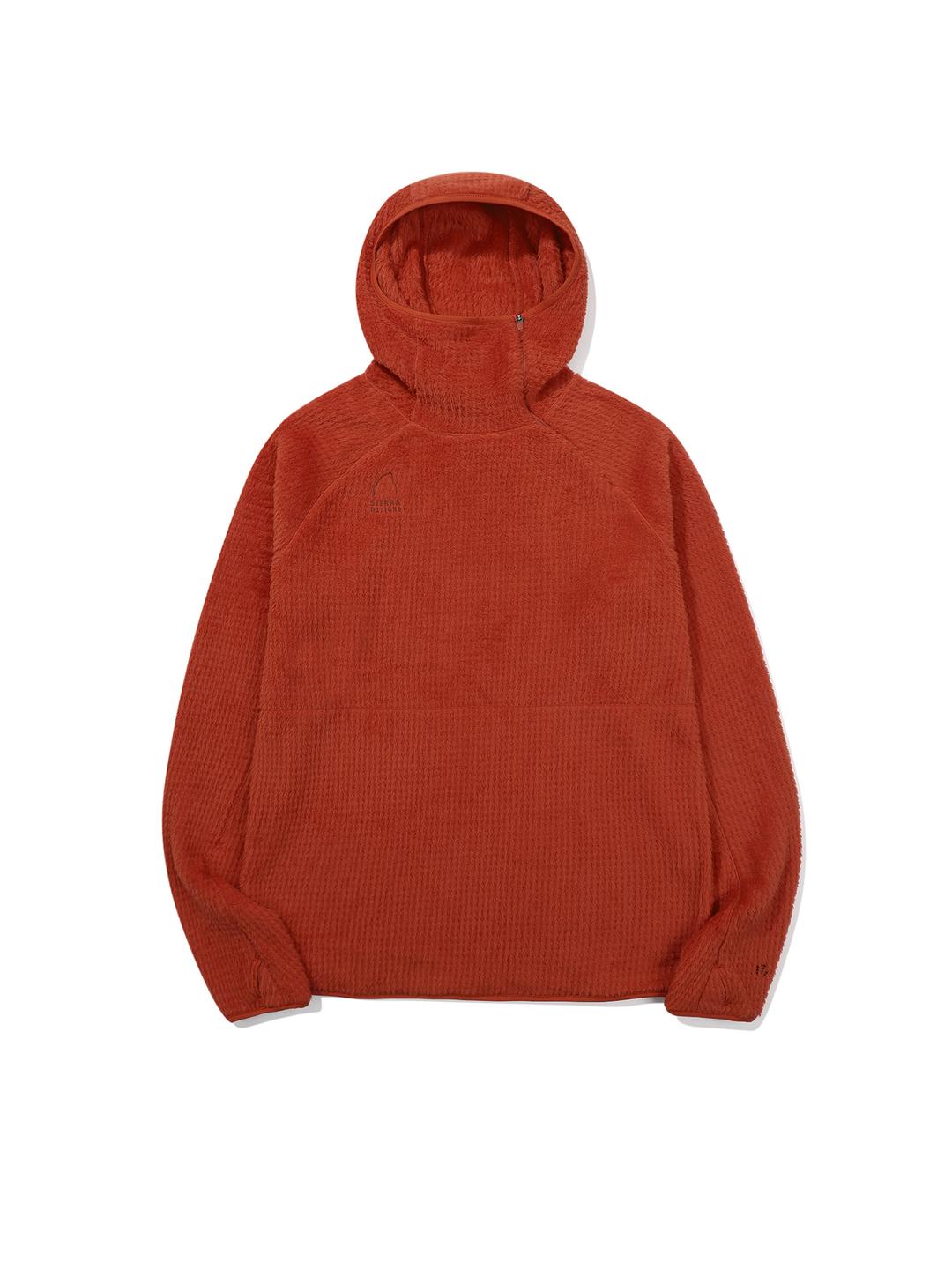 모스(MOSS) 폴라텍 알파 다이렉트 190 후드티셔츠 RED