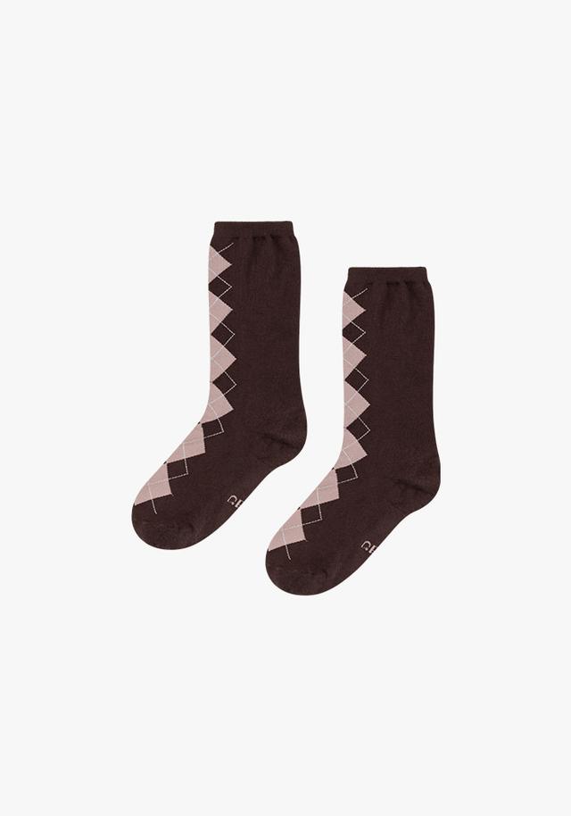 ARGYLE SOCKS [3COLOR]