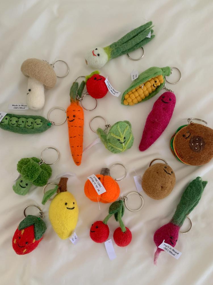 (HAND-MADE) 베지터블 키링 16color
