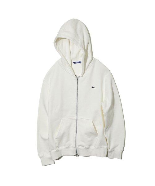 네이더스(NEITHERS)  USA COTTON HOODED ZIP UP (OFF WHITE) - 사이즈 & 후기 | 무신사