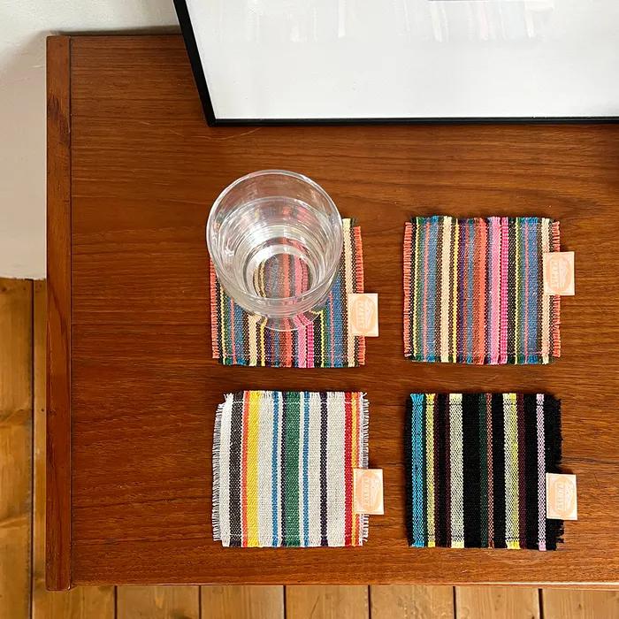 Bohemian Stripe Coaster