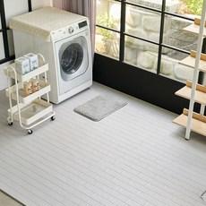 자취생활연구소 촘촘형 조립마루 데크타일, 그레이, 9개