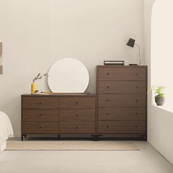 지나 우드 서랍장 시리즈 2종 택1 2color