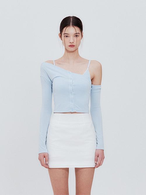 유이 가디건 세트 (블루)