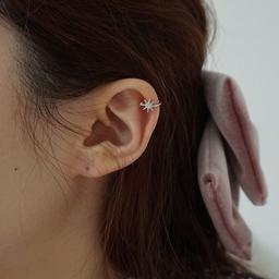 [E389]blossom of snow earcuff/눈꽃 이어커프 시선