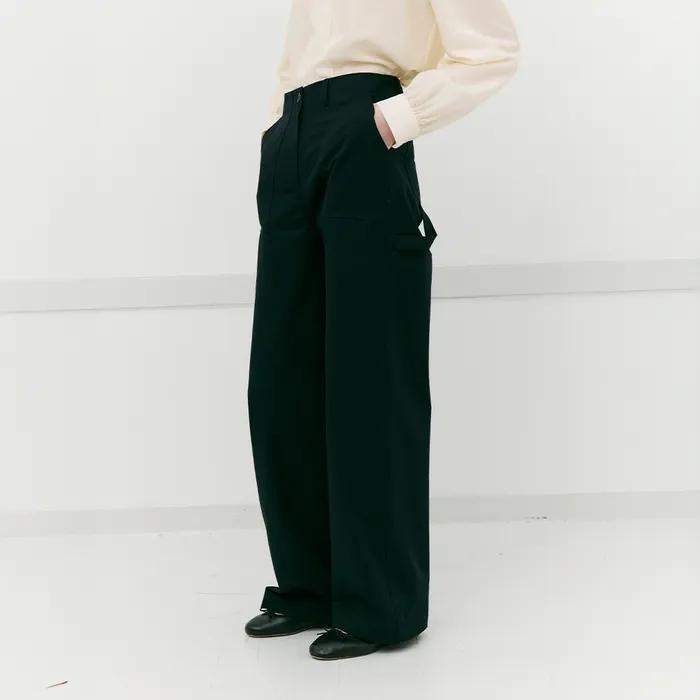 [3rd] Cotton Cargo Pants_Navy (SS.ver)