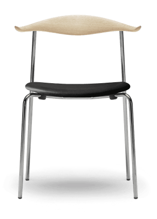 CH88P 체어 / 스테인레스 스틸 / 오크 & 솝 마감 / Thor 301, CARL HANSEN & SON