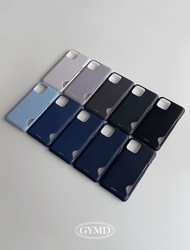 [BASIC] Midnight 카드 포켓 Hard Case 10color
