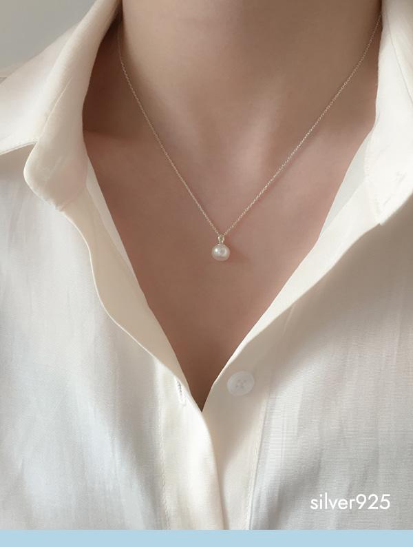 robe necklace (silver925)