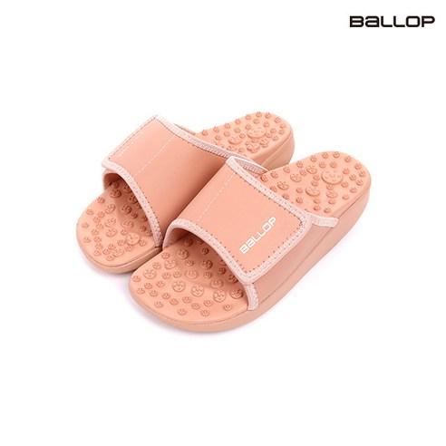 밸롭 여성 칼로링 지압슬리퍼 BA07012159 인디핑크 230