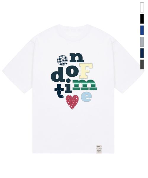 [UNISEX]END OF TIME 반팔티_7color