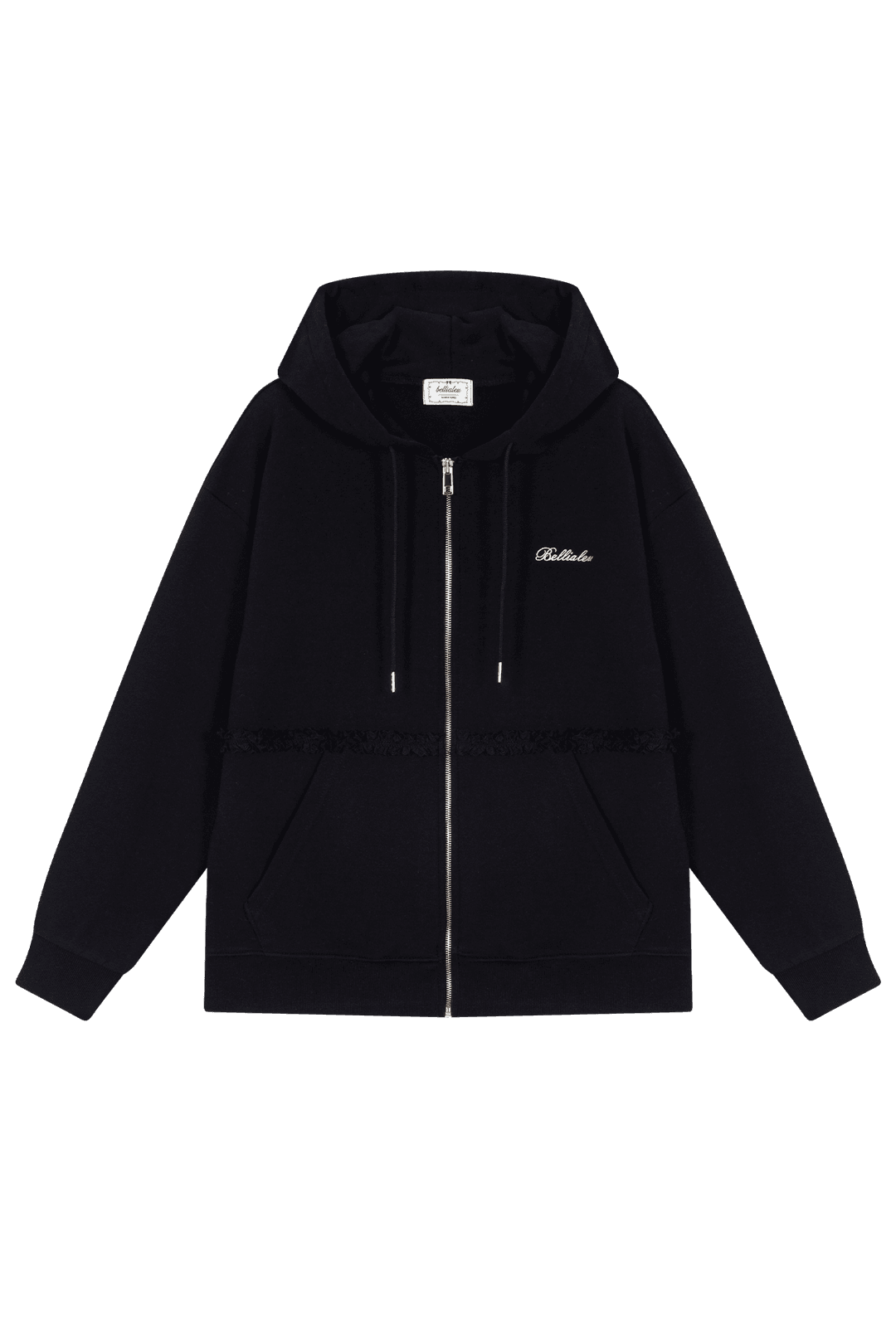 Meringue hood zip-up