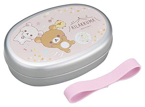 OSK 도시락 통 리락쿠마 350ml [알루미늄 아이 도시락/칸막이부/런치 벨트부] 일본제 보온고 가능 AL-5