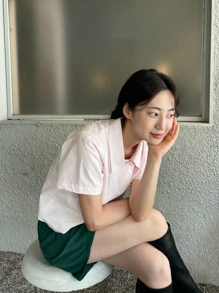 Popeye two-button classic shirt 뽀빠이 투버튼 셔츠